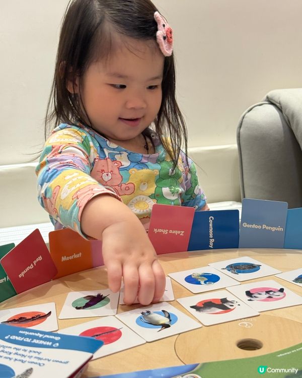 妹妹嘅熊貓教具🐼！玩到勁開心🥳！