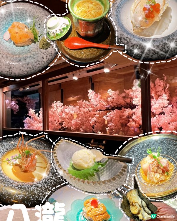 有櫻花落葉氣氛超高人氣Omakase