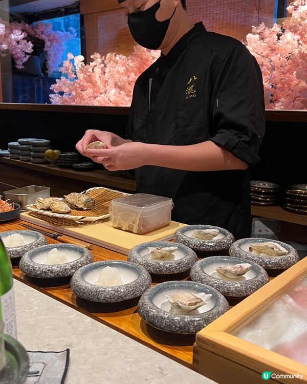 有櫻花落葉氣氛超高人氣Omakase