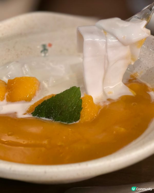 清甜消暑甜品 — 芒果河粉