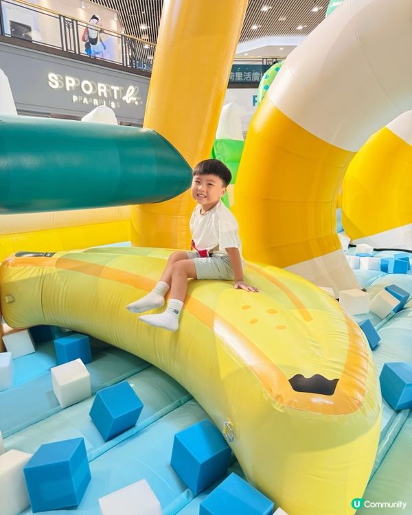 🐽Peppa Pig 8000呎充氣樂園大公開！🥳