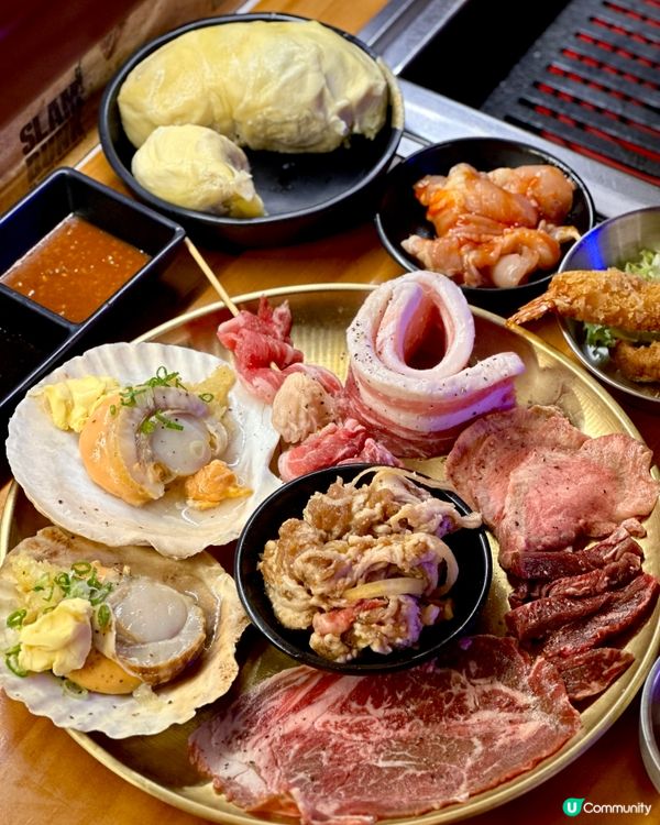 D24榴槤+燒肉放題🔥任飲任食2小時💕