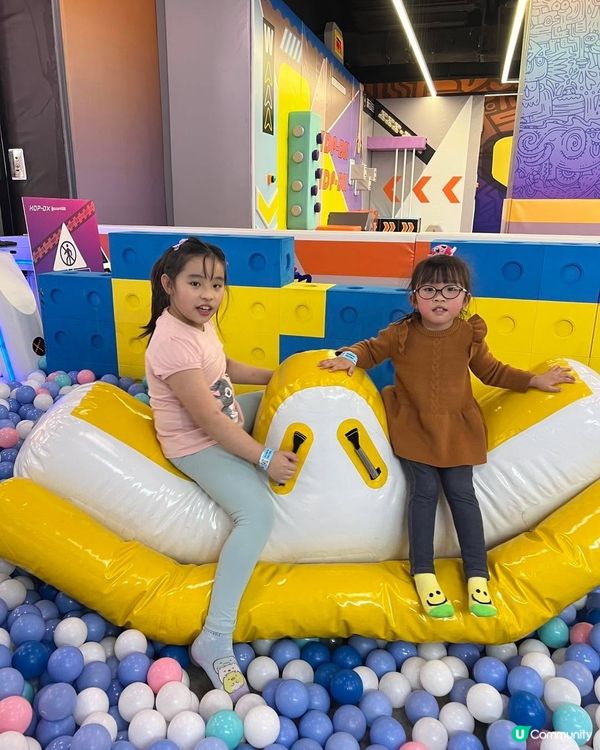 親子放電好去處！玩到唔捨得走🤩室內潮玩街區HOP-DX