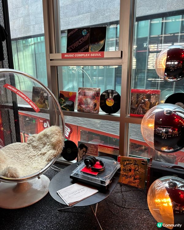 黑膠發燒友必去首爾小眾好去處 🎧☕️