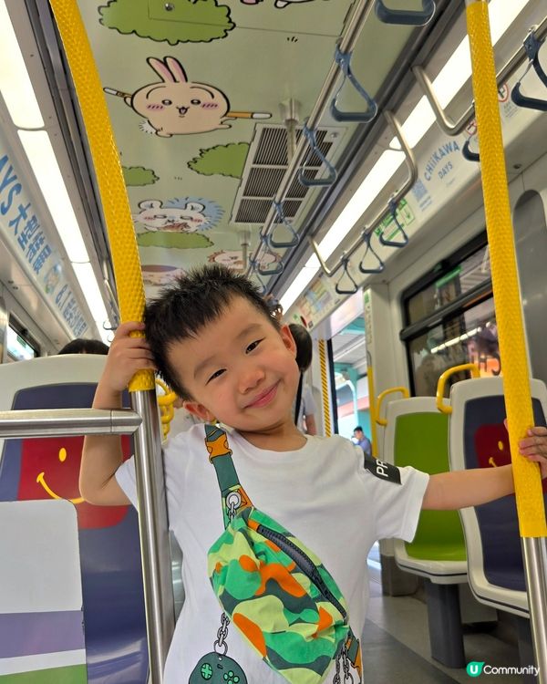 嘩！吉伊卡哇輕鐵遊🤩