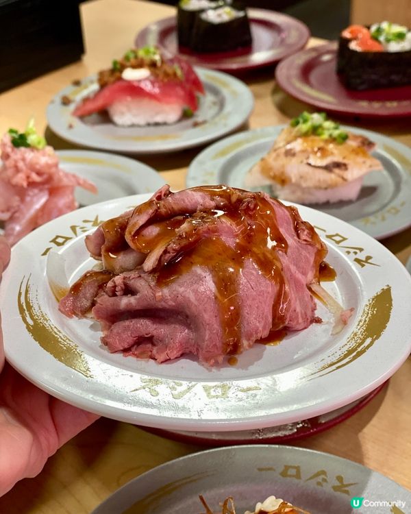 ✨香港🇭🇰-⚠️💬竟創新青辣椒味吞拿魚壽司⁉️💢還有牛肉小山丘‼️📣