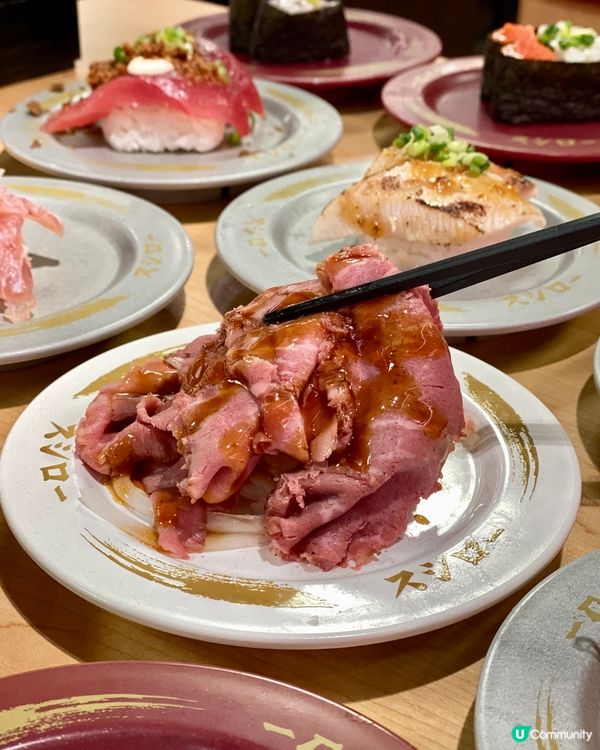 ✨香港🇭🇰-⚠️💬竟創新青辣椒味吞拿魚壽司⁉️💢還有牛肉小山丘‼️📣