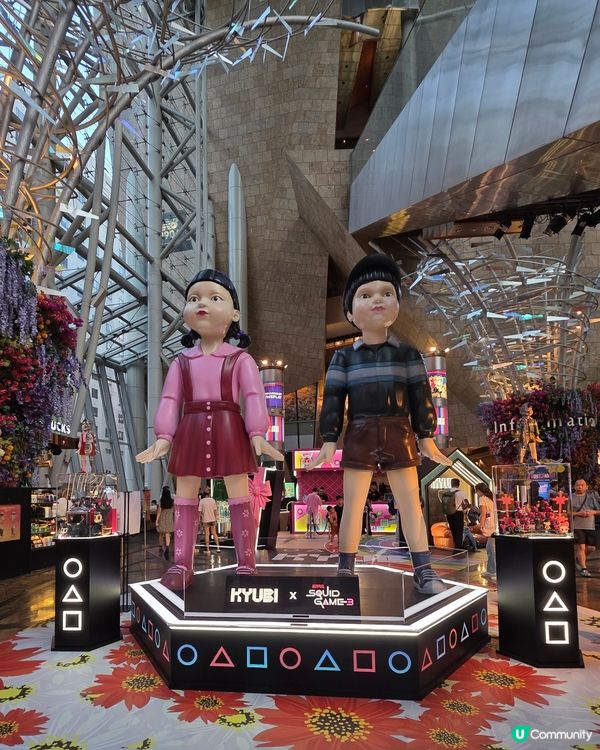 魷魚遊戲嚟啦！朗豪坊打卡位📸！快啲嚟玩！🦑