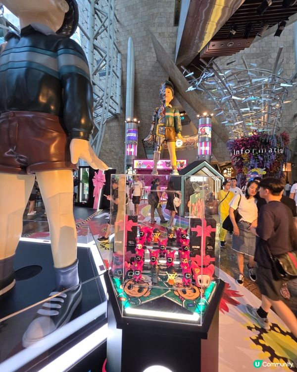 魷魚遊戲嚟啦！朗豪坊打卡位📸！快啲嚟玩！🦑