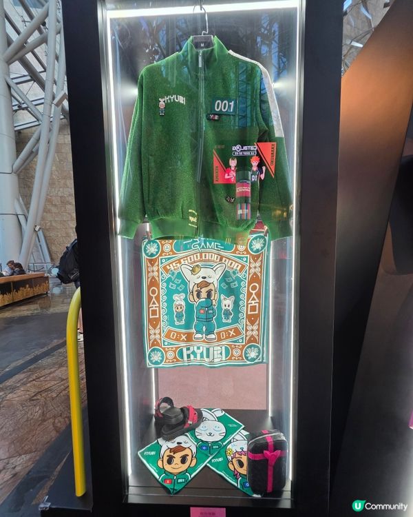 魷魚遊戲嚟啦！朗豪坊打卡位📸！快啲嚟玩！🦑