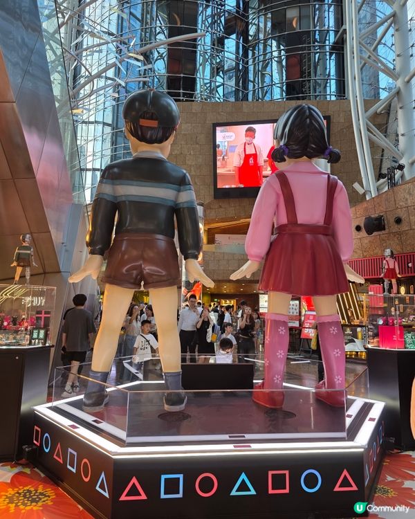 魷魚遊戲嚟啦！朗豪坊打卡位📸！快啲嚟玩！🦑