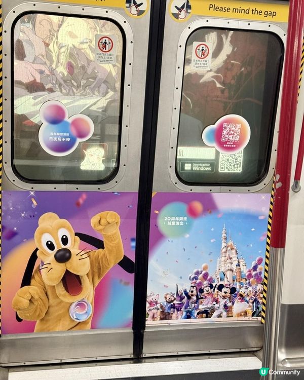 🎊🐭Disneyland 廿週年列車您搭過未?🐭🎊