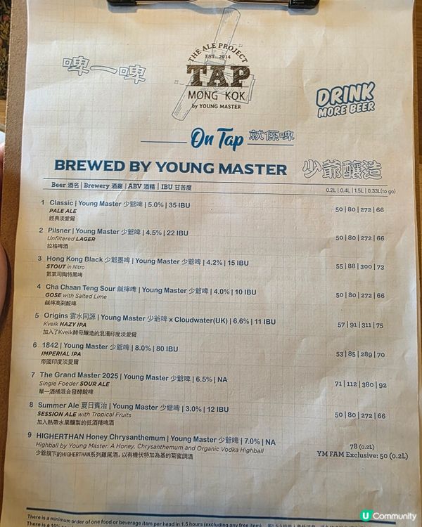 特色手工啤 x 炸雞多士