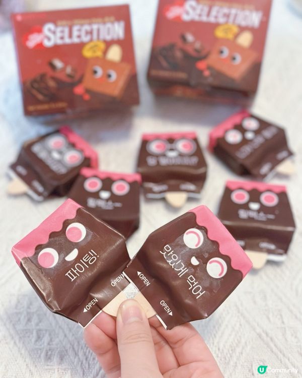 韓國迷你朱古力雪條🍦！超萌包裝😋！