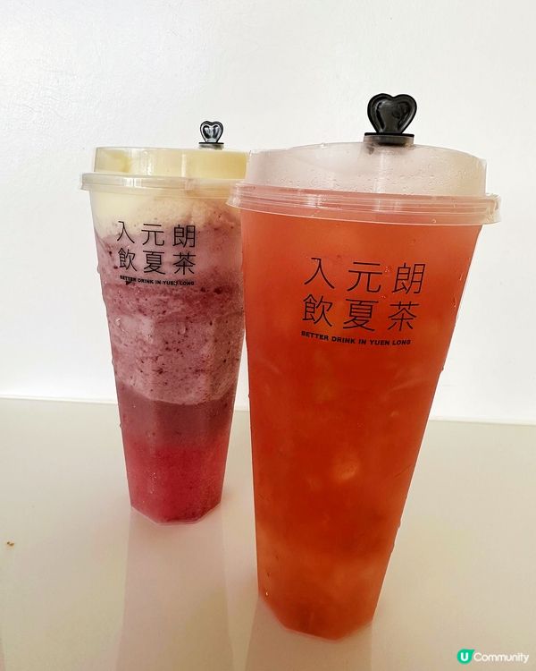夏茶元朗限定！巨蜂迷必飲🤤🍇