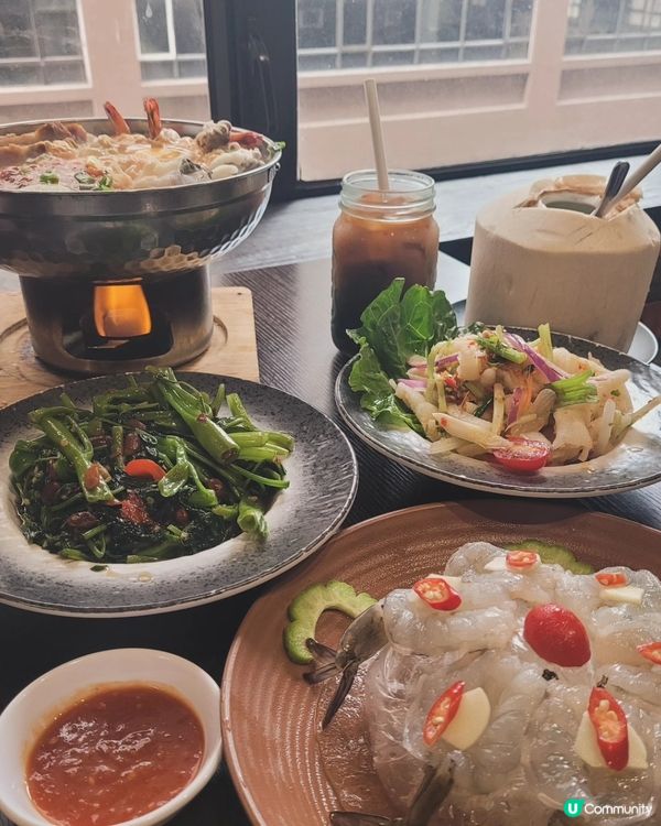 泰國菜🇹🇭尖咀分店！必食海鮮媽媽麵🍜！😋