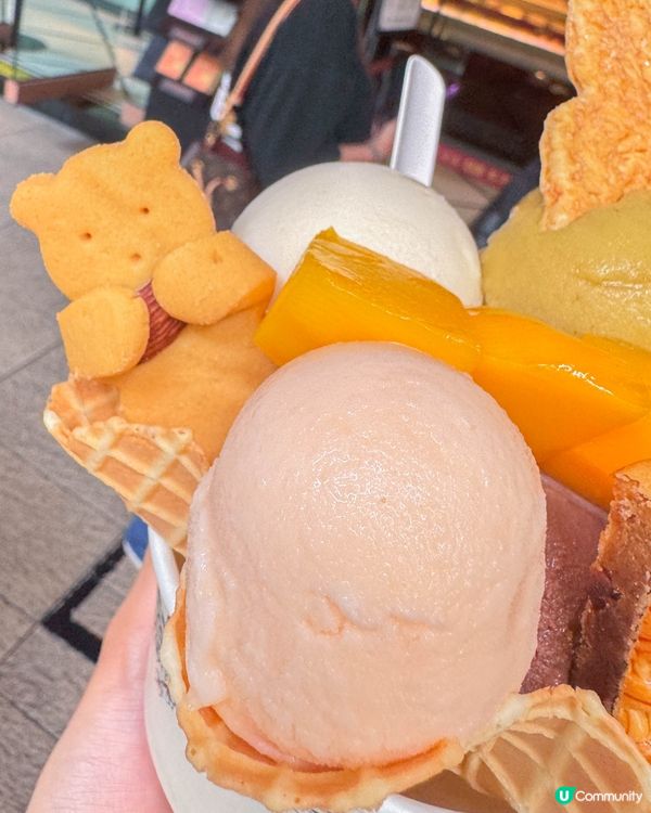 台中美食｜宮原眼科的浮誇冰淇淋