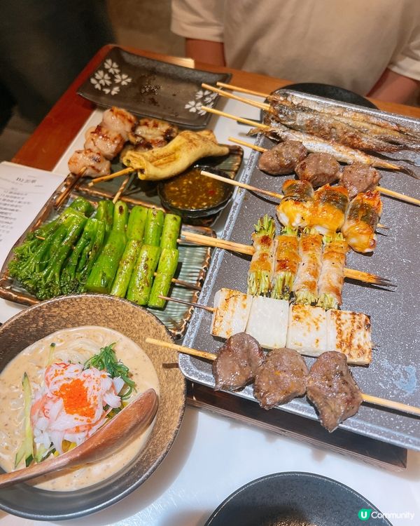 荃灣串燒界天花板！照燒麻糬＋+鹽燒雞腎+爆漿芝士年糕核彈