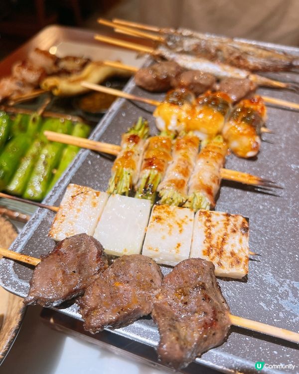 荃灣串燒界天花板！照燒麻糬＋+鹽燒雞腎+爆漿芝士年糕核彈