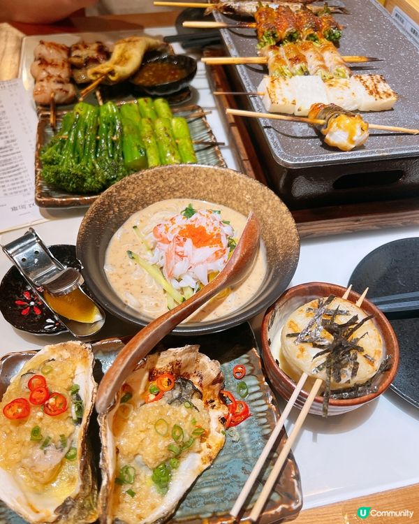 荃灣串燒界天花板！照燒麻糬＋+鹽燒雞腎+爆漿芝士年糕核彈