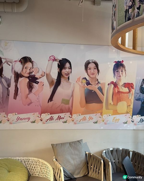 lolly talk粉絲應援餐廳！🤩 攞埋應援物！🎉