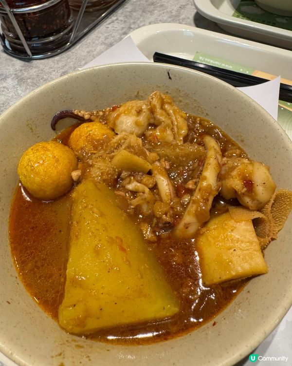 南記粉面🤤混醬大什鍋！炸豬皮萬歲！😋