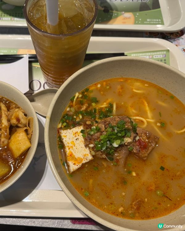 南記粉面🤤混醬大什鍋！炸豬皮萬歲！😋