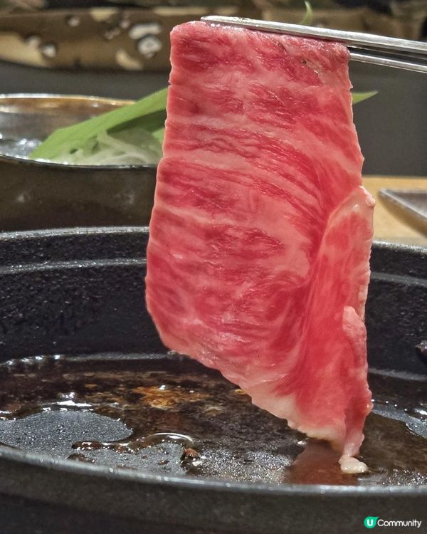 A4和牛壽喜燒+Omakase壽司同時嘆