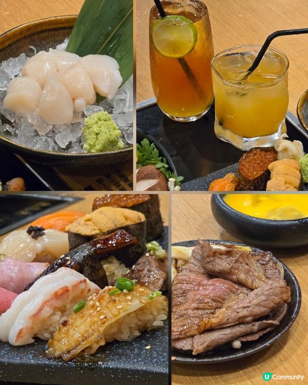 A4和牛壽喜燒+Omakase壽司同時嘆