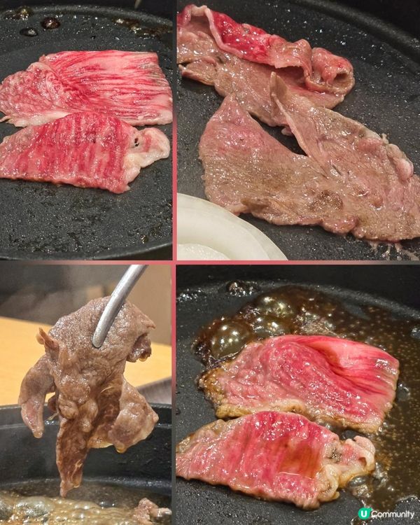 A4和牛壽喜燒+Omakase壽司同時嘆