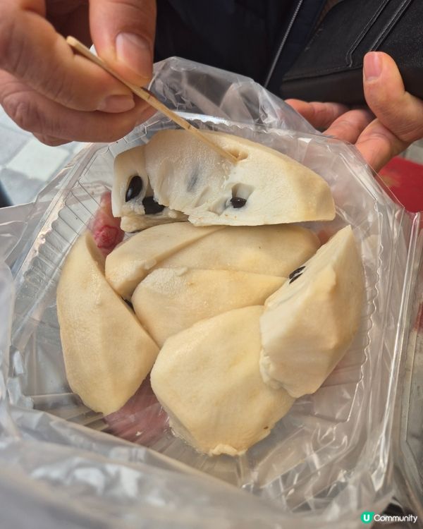 🍈 台灣旅行｜永康街街頭小吃推薦 – 神秘熱帶水果「釋迦」