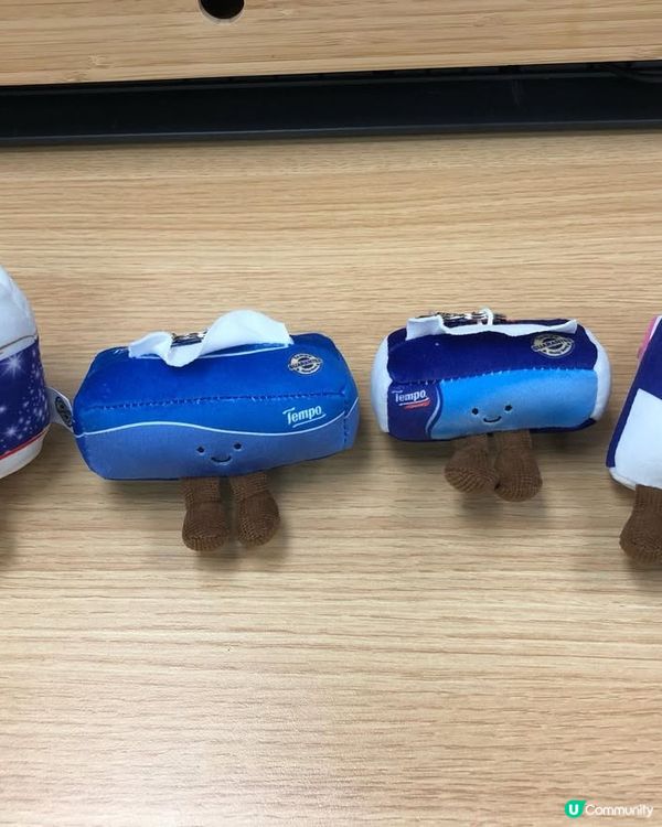 💙Tempo迷你公仔鎖匙扣盲盒快閃送🎁