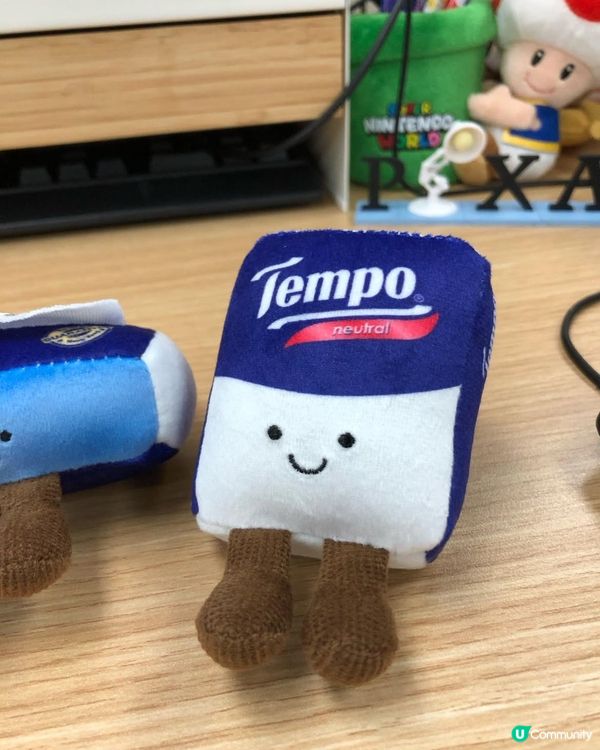 💙Tempo迷你公仔鎖匙扣盲盒快閃送🎁