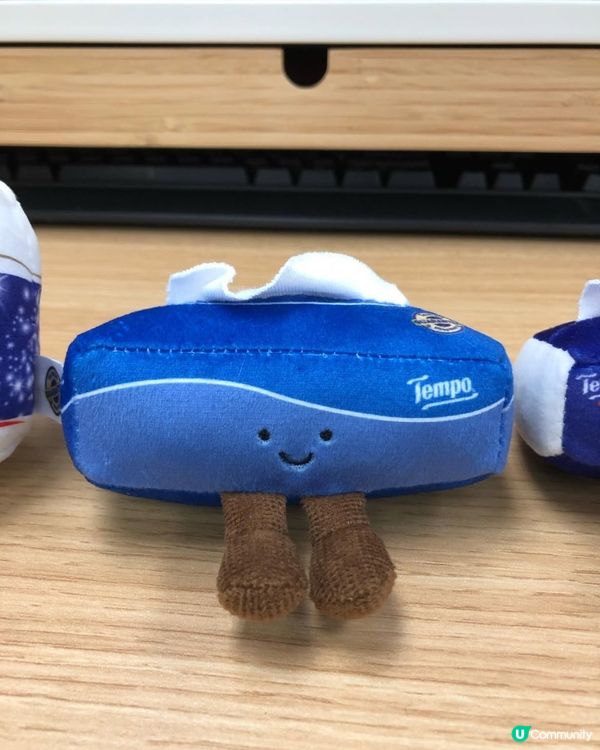 💙Tempo迷你公仔鎖匙扣盲盒快閃送🎁