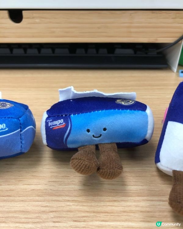 💙Tempo迷你公仔鎖匙扣盲盒快閃送🎁