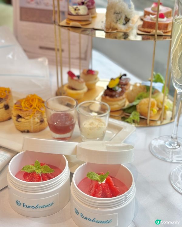 貴婦下午茶☕️ 加送護膚品 + 美容療程✨🫧