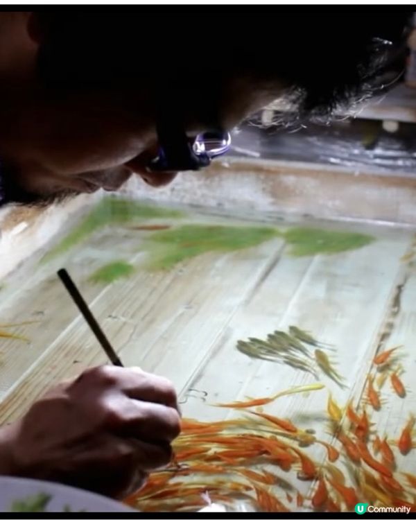 【開眼界系列】畫出嚟嘅2.5D金魚