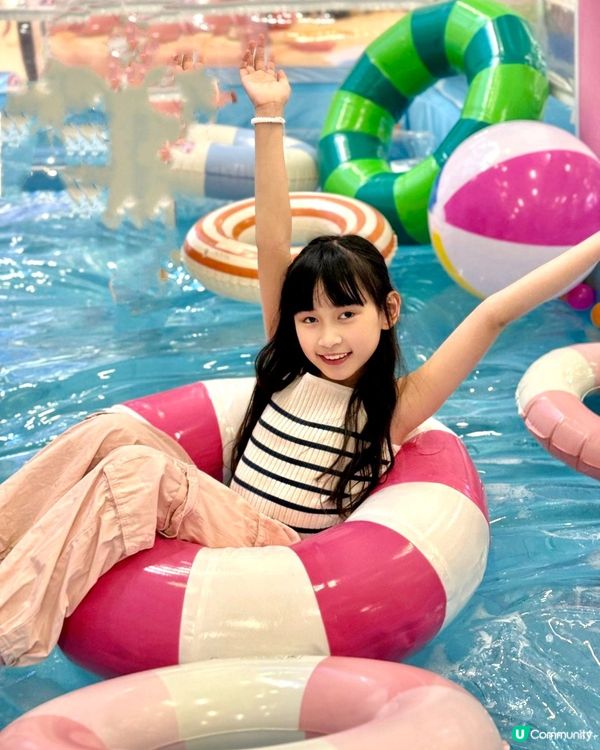 今日帶沙膽玩水💦！乖巧寶寶樂園勁好玩🥳！