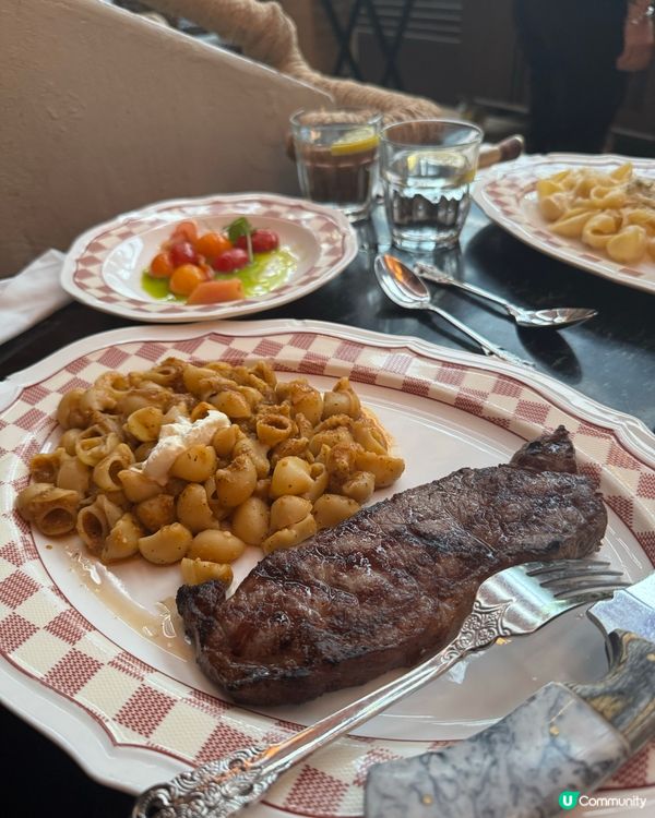 中環意粉扒房新開張！$388晚市套餐😋🍝🥩