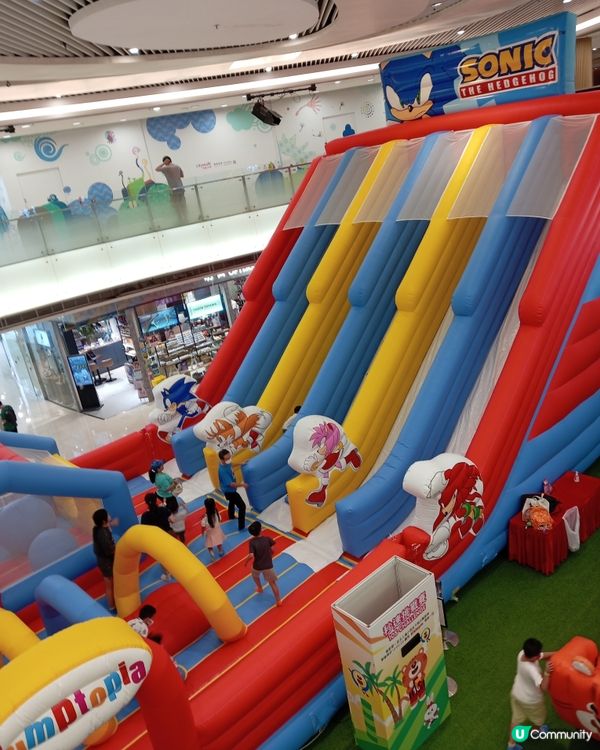 Sonic 吹氣大滑梯