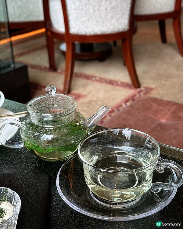 港麗酒店薄荷朱古力🩵🌿主題 Afternoon Tea