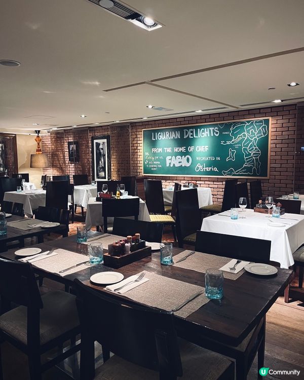 酒店浪漫意大利菜75折！新登場利古里亞家鄉風味🇮🇹