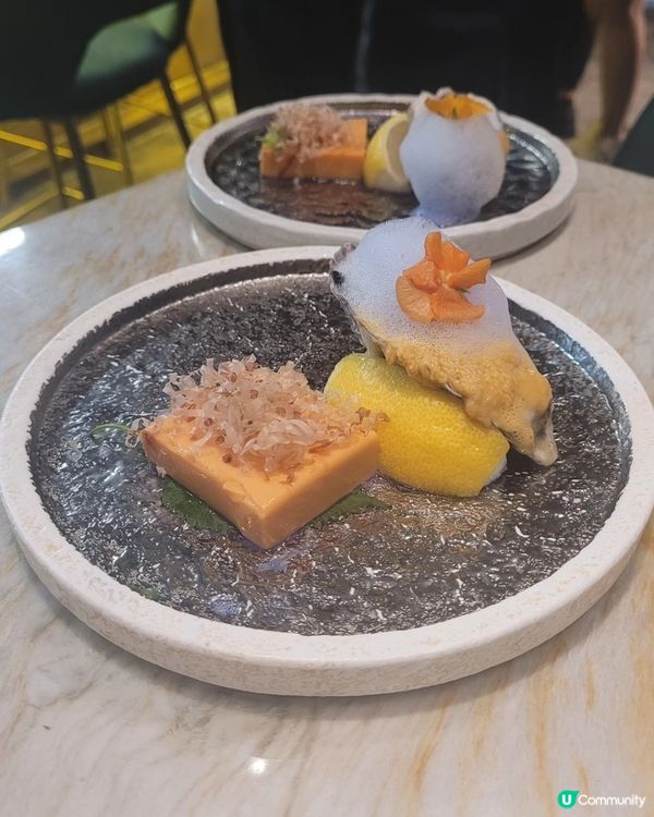 日式鐵板燒買一送一！海膽盛宴🤤！