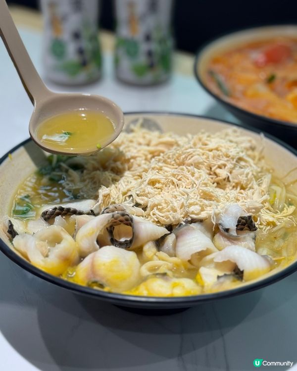 貴緣小鍋米線🤤！甜酸齋真係正😋！推介蕃茄湯底！金酸魚片！