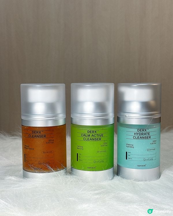 韓國高奢皮膚科OGANACELL三款神級潔面液