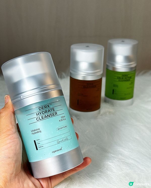 韓國高奢皮膚科OGANACELL三款神級潔面液