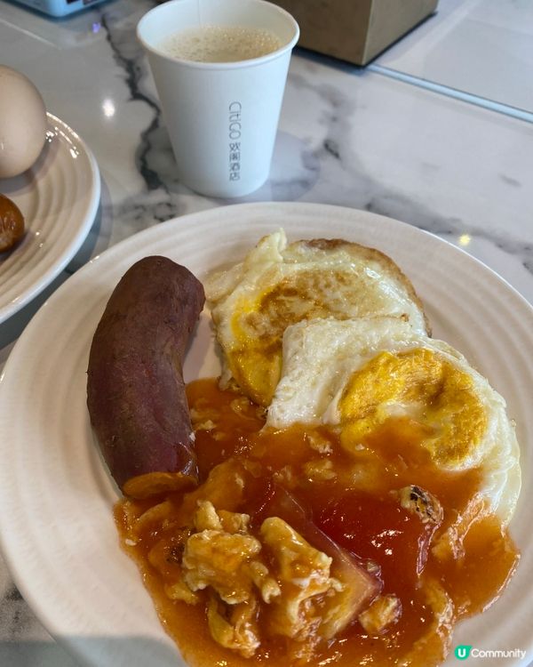 未講房間之前👾先講下自助早餐🍳可以話比想像中豐富😻😻