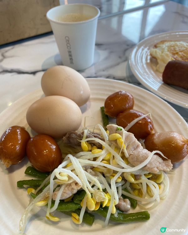 未講房間之前👾先講下自助早餐🍳可以話比想像中豐富😻😻