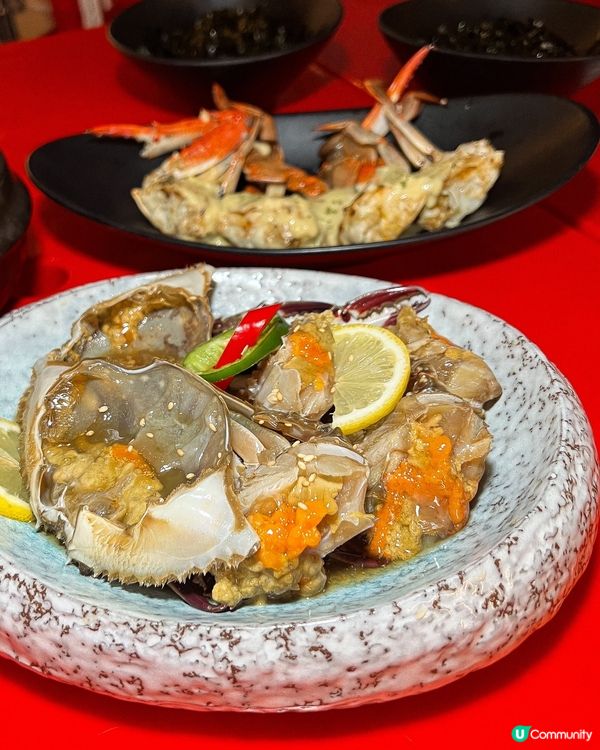 ʚ♡ 韓國餐廳暢吃醬油蟹 • 拌上紫菜飯味美 ♡ɞ