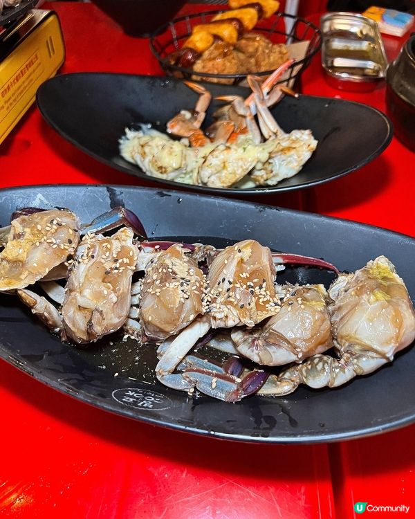 ʚ♡ 韓國餐廳暢吃醬油蟹 • 拌上紫菜飯味美 ♡ɞ